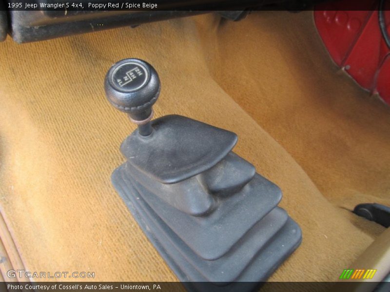  1995 Wrangler S 4x4 3 Speed Automatic Shifter