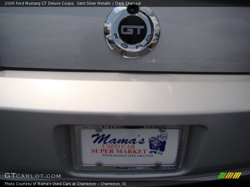 Satin Silver Metallic / Dark Charcoal 2006 Ford Mustang GT Deluxe Coupe