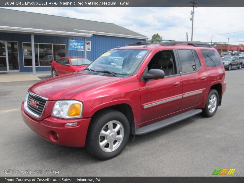 Magnetic Red Metallic / Medium Pewter 2004 GMC Envoy XL SLT 4x4