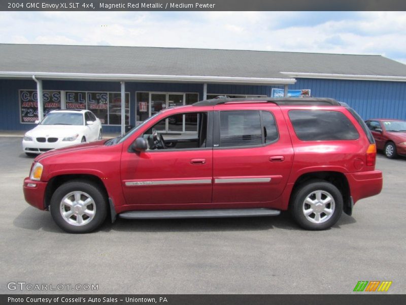 Magnetic Red Metallic / Medium Pewter 2004 GMC Envoy XL SLT 4x4