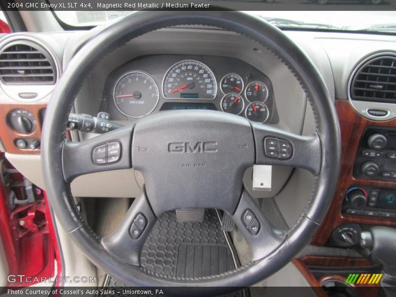 Magnetic Red Metallic / Medium Pewter 2004 GMC Envoy XL SLT 4x4