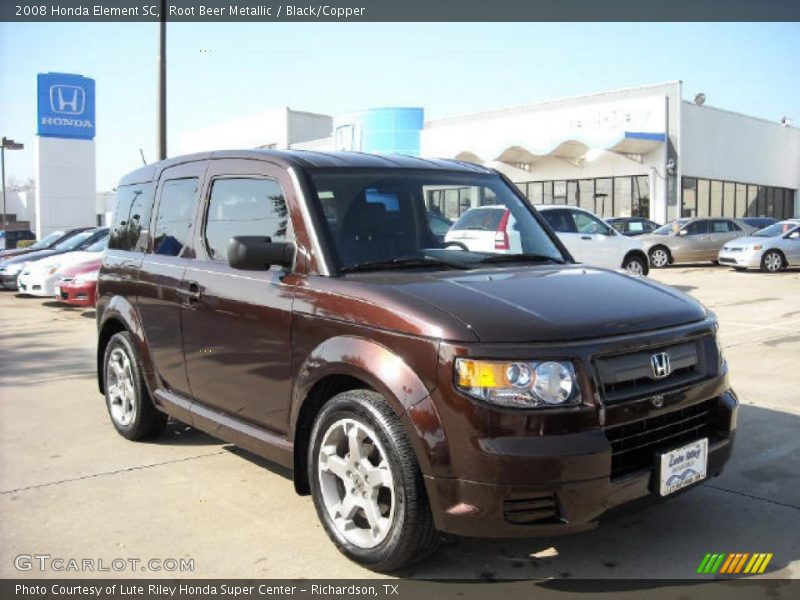 Root Beer Metallic / Black/Copper 2008 Honda Element SC