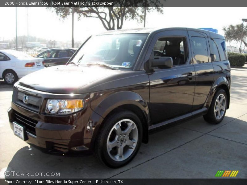 Root Beer Metallic / Black/Copper 2008 Honda Element SC
