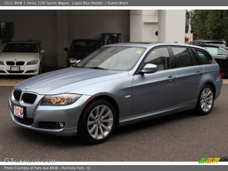 Front 3/4 View of 2012 3 Series 328i Sports Wagon