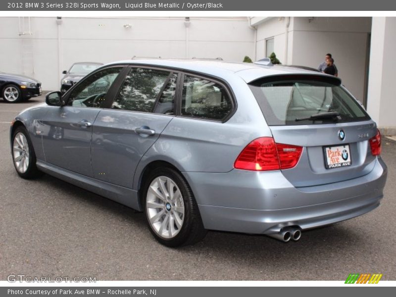 Liquid Blue Metallic / Oyster/Black 2012 BMW 3 Series 328i Sports Wagon