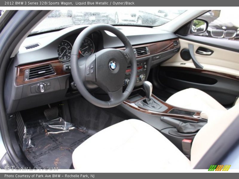  2012 3 Series 328i Sports Wagon Oyster/Black Interior