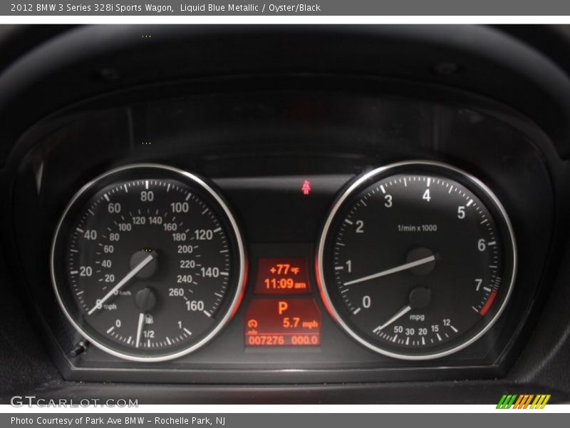  2012 3 Series 328i Sports Wagon 328i Sports Wagon Gauges