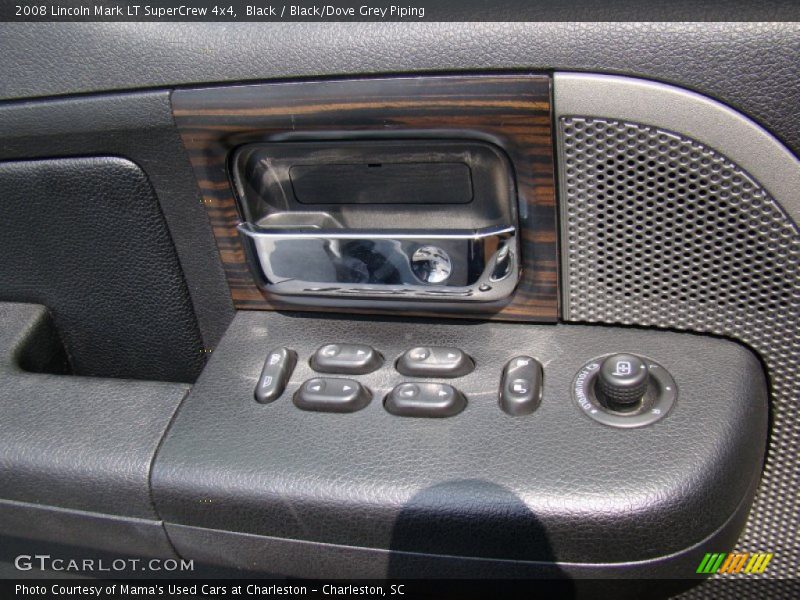 Black / Black/Dove Grey Piping 2008 Lincoln Mark LT SuperCrew 4x4
