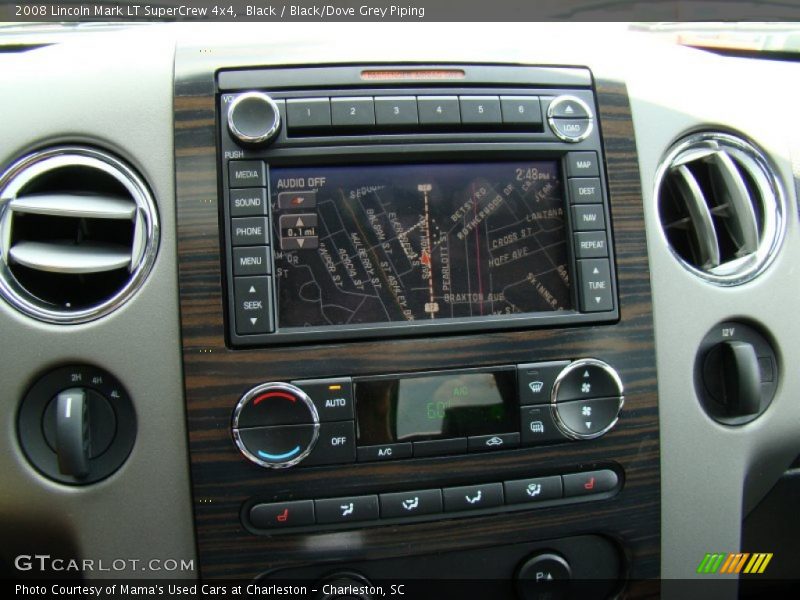 Black / Black/Dove Grey Piping 2008 Lincoln Mark LT SuperCrew 4x4