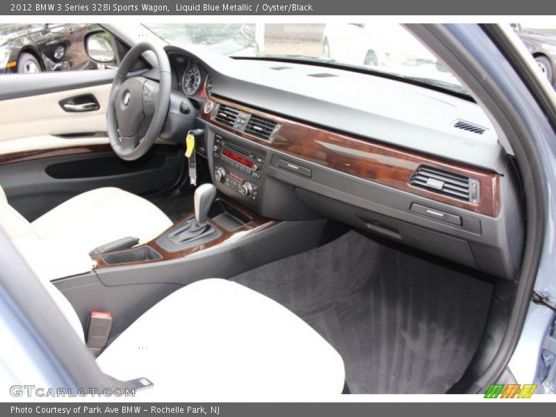  2012 3 Series 328i Sports Wagon Oyster/Black Interior