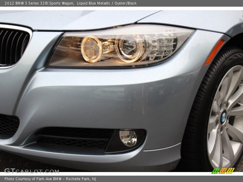 Liquid Blue Metallic / Oyster/Black 2012 BMW 3 Series 328i Sports Wagon