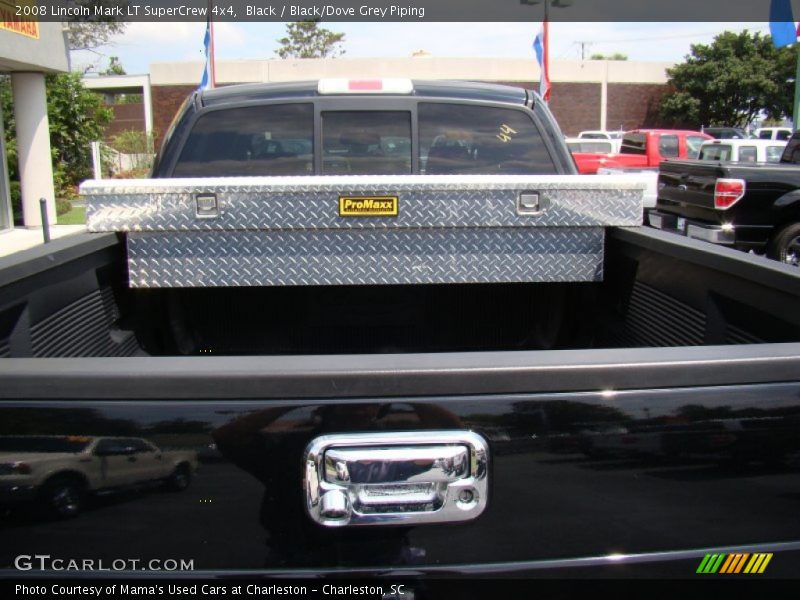 Black / Black/Dove Grey Piping 2008 Lincoln Mark LT SuperCrew 4x4