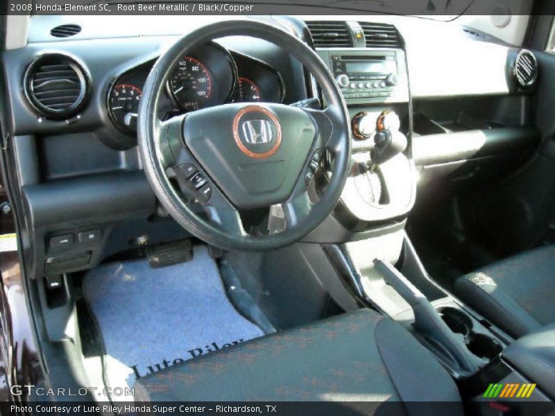 Root Beer Metallic / Black/Copper 2008 Honda Element SC