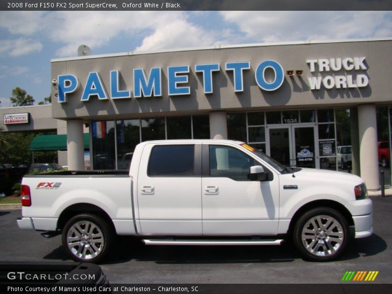 Oxford White / Black 2008 Ford F150 FX2 Sport SuperCrew