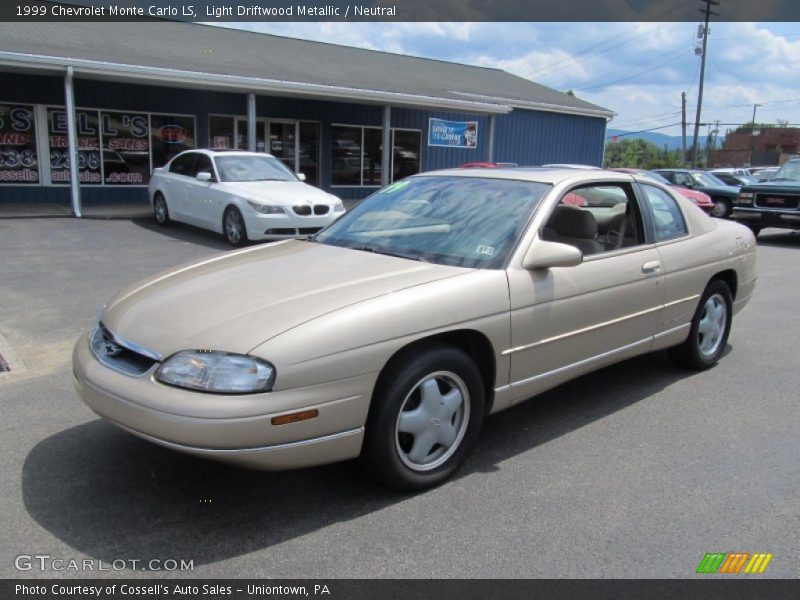 Front 3/4 View of 1999 Monte Carlo LS