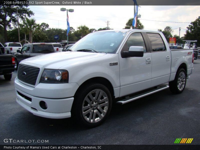 Oxford White / Black 2008 Ford F150 FX2 Sport SuperCrew