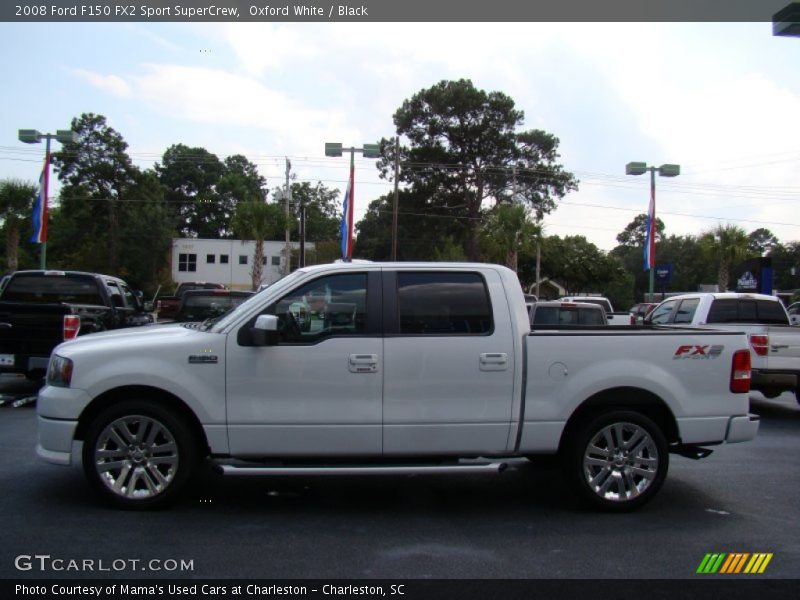 Oxford White / Black 2008 Ford F150 FX2 Sport SuperCrew