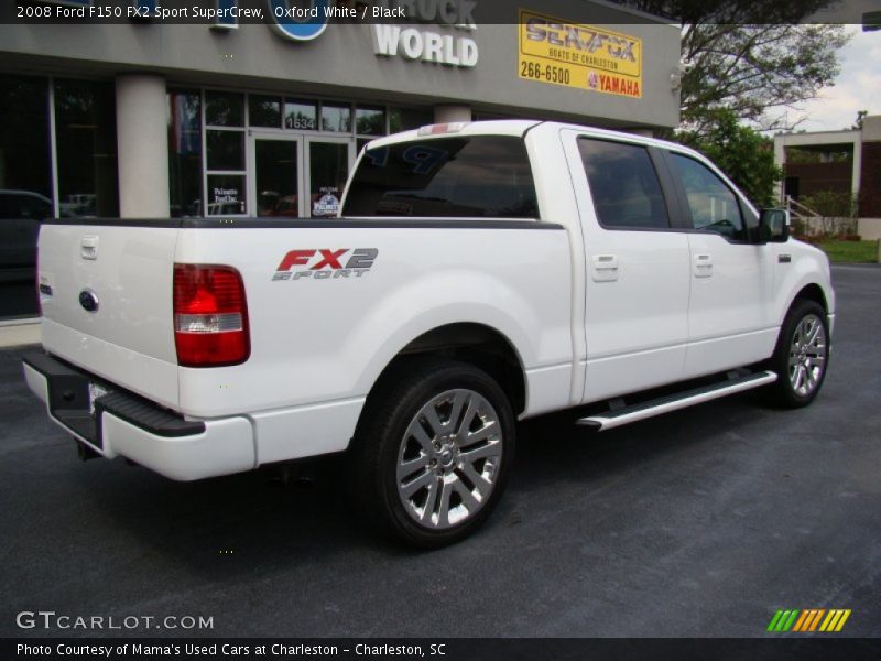 Oxford White / Black 2008 Ford F150 FX2 Sport SuperCrew