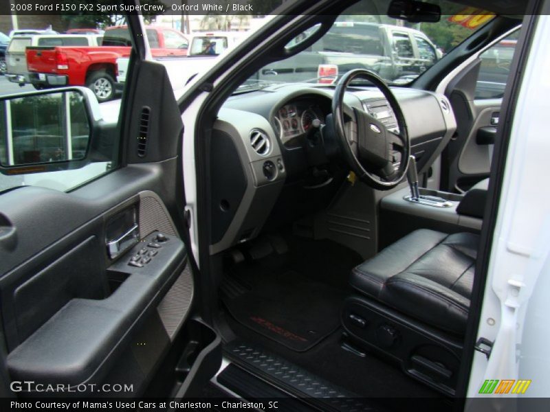 Oxford White / Black 2008 Ford F150 FX2 Sport SuperCrew