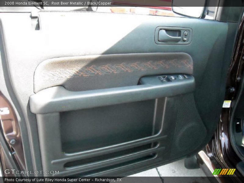 Root Beer Metallic / Black/Copper 2008 Honda Element SC