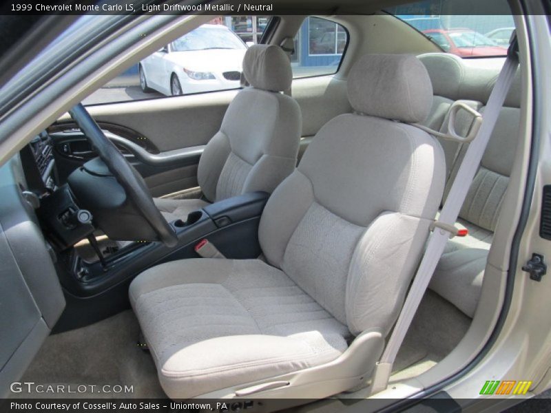  1999 Monte Carlo LS Neutral Interior