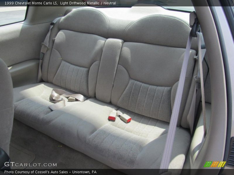  1999 Monte Carlo LS Neutral Interior