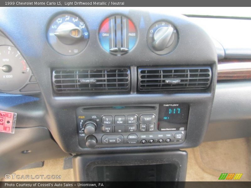 Controls of 1999 Monte Carlo LS