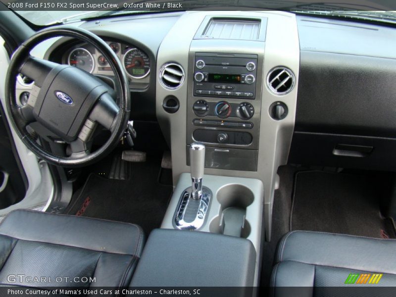 Oxford White / Black 2008 Ford F150 FX2 Sport SuperCrew