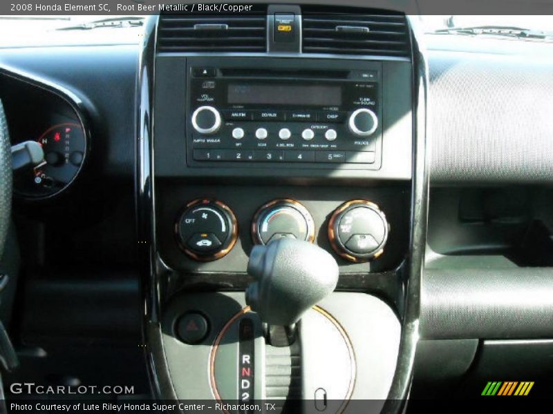 Root Beer Metallic / Black/Copper 2008 Honda Element SC