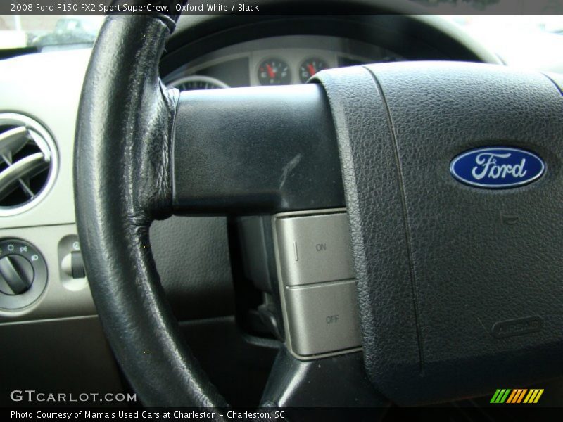 Oxford White / Black 2008 Ford F150 FX2 Sport SuperCrew