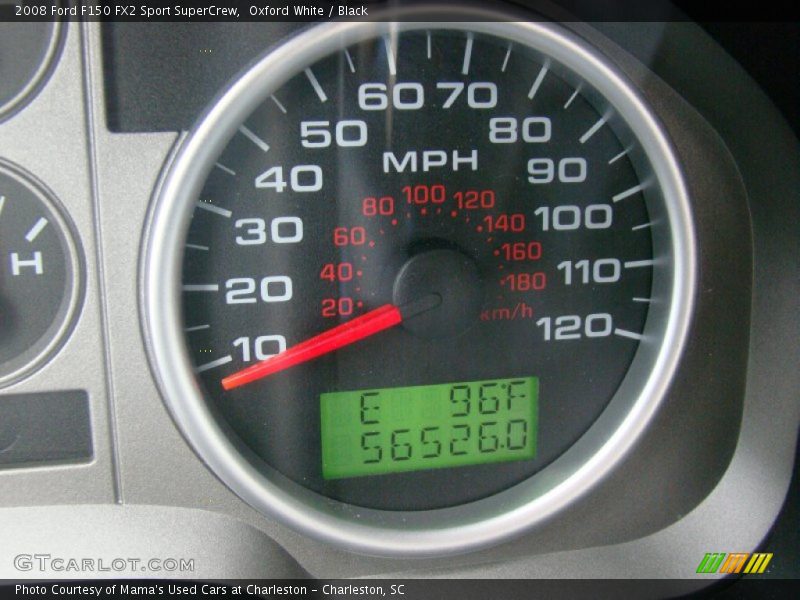 Oxford White / Black 2008 Ford F150 FX2 Sport SuperCrew