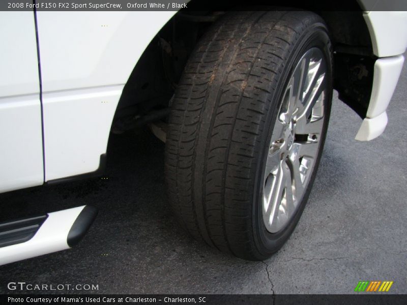 Oxford White / Black 2008 Ford F150 FX2 Sport SuperCrew