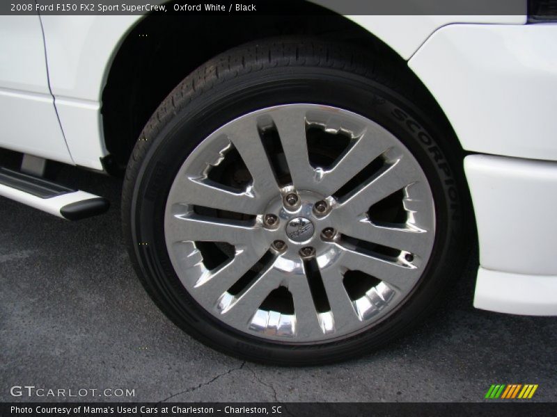 Oxford White / Black 2008 Ford F150 FX2 Sport SuperCrew