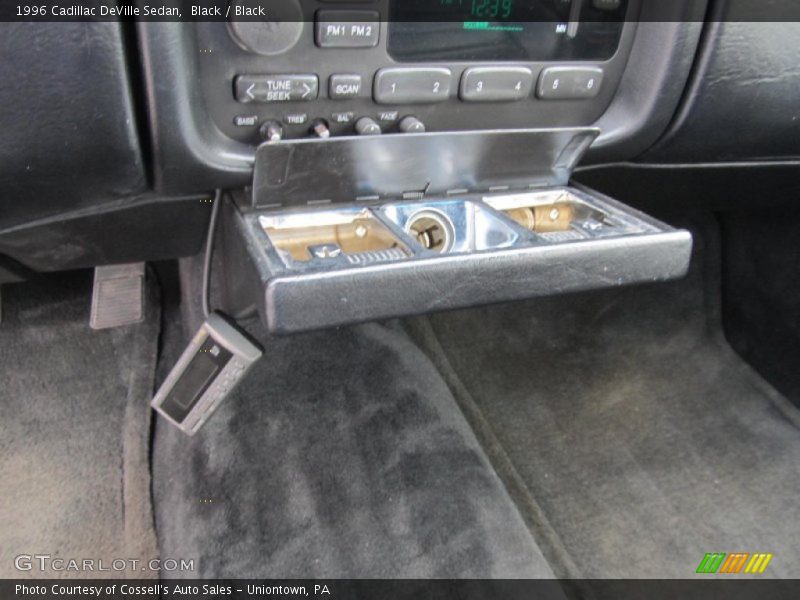 Black / Black 1996 Cadillac DeVille Sedan