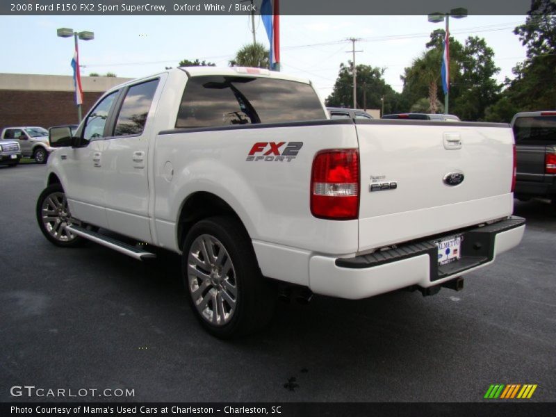 Oxford White / Black 2008 Ford F150 FX2 Sport SuperCrew