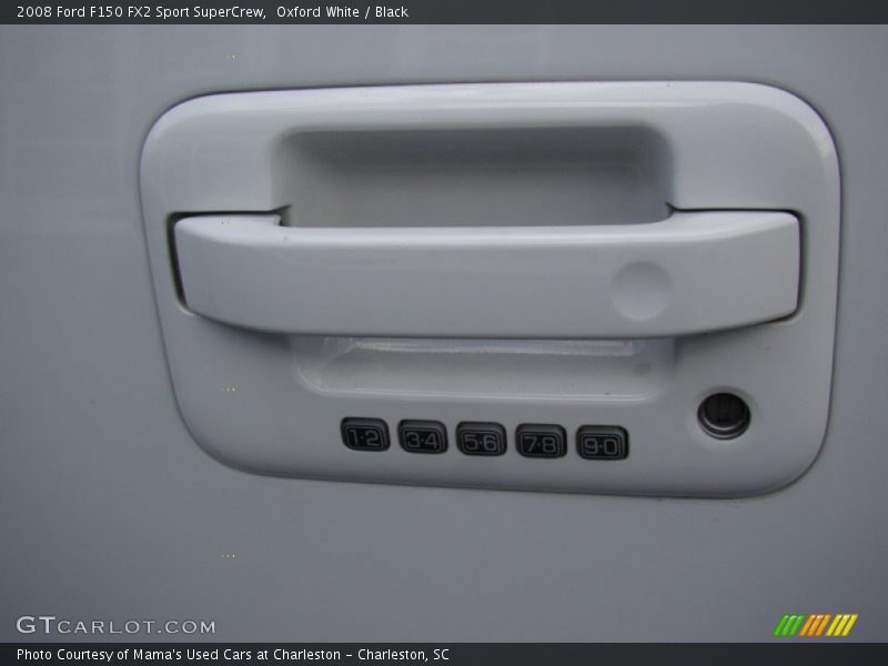 Oxford White / Black 2008 Ford F150 FX2 Sport SuperCrew