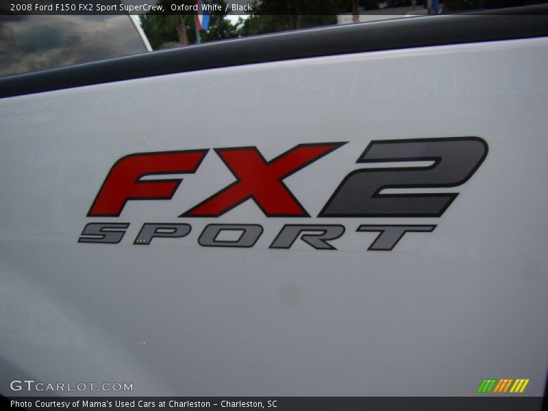 Oxford White / Black 2008 Ford F150 FX2 Sport SuperCrew