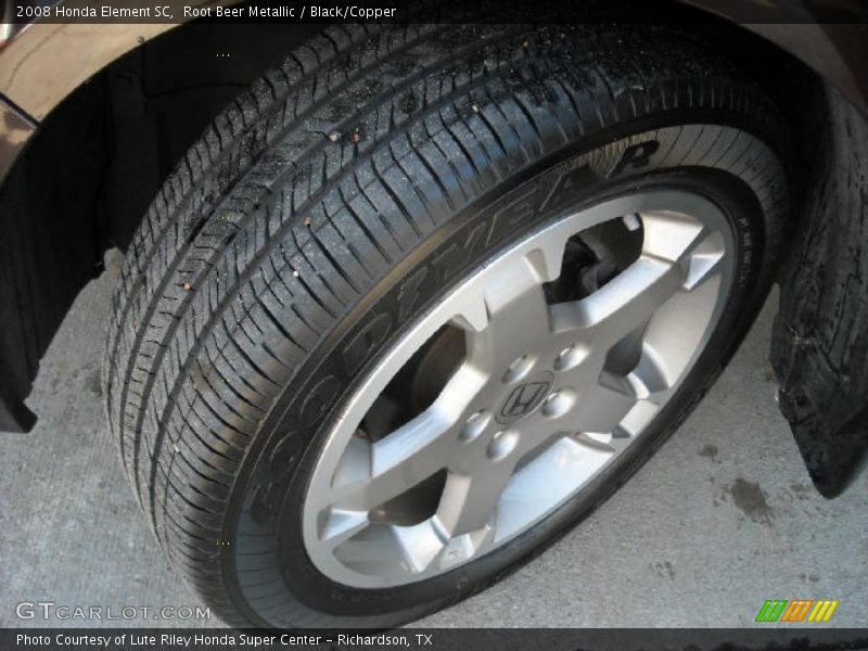 Root Beer Metallic / Black/Copper 2008 Honda Element SC