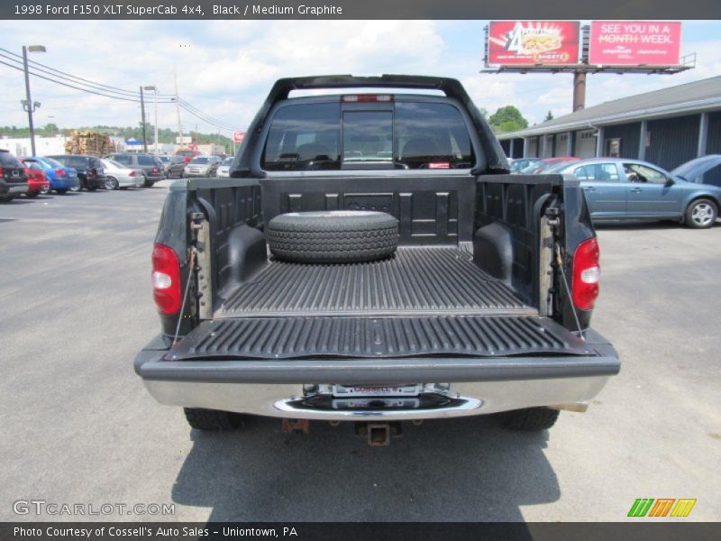 Black / Medium Graphite 1998 Ford F150 XLT SuperCab 4x4