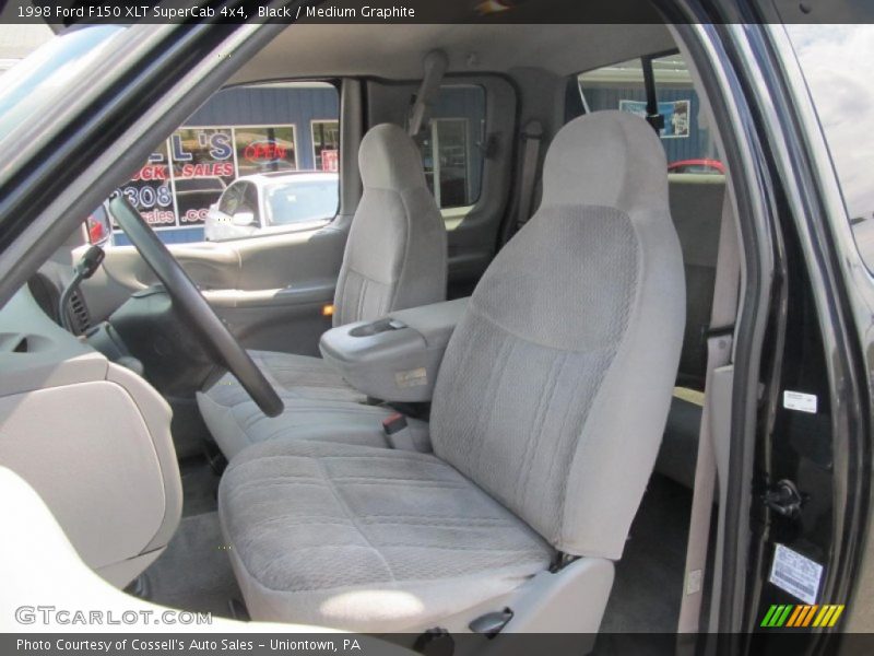 Black / Medium Graphite 1998 Ford F150 XLT SuperCab 4x4