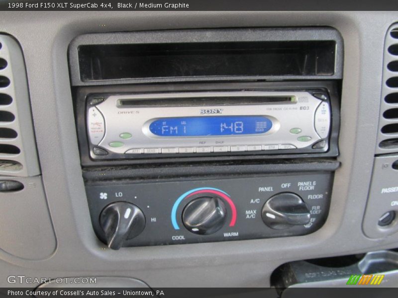 Black / Medium Graphite 1998 Ford F150 XLT SuperCab 4x4