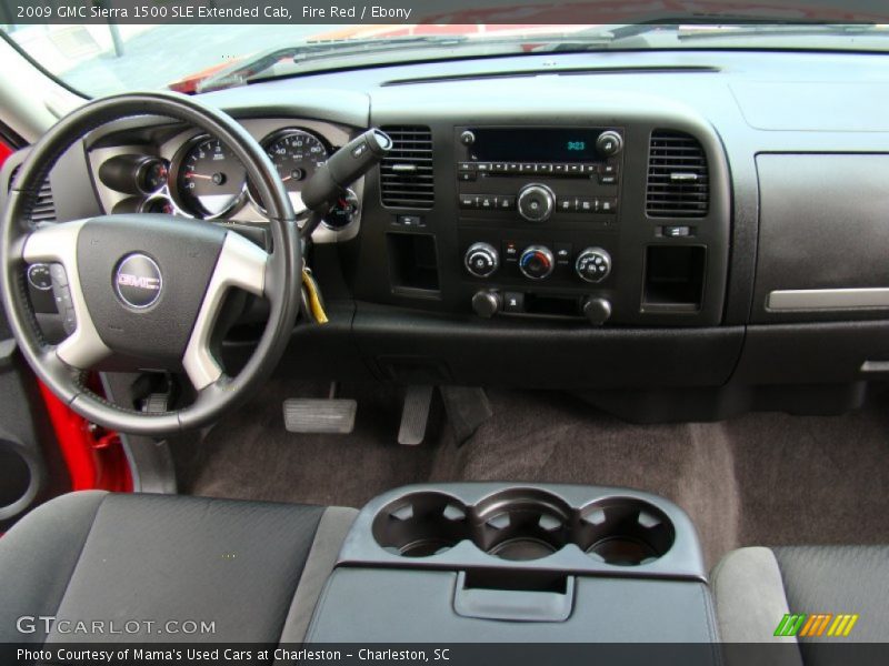 Dashboard of 2009 Sierra 1500 SLE Extended Cab