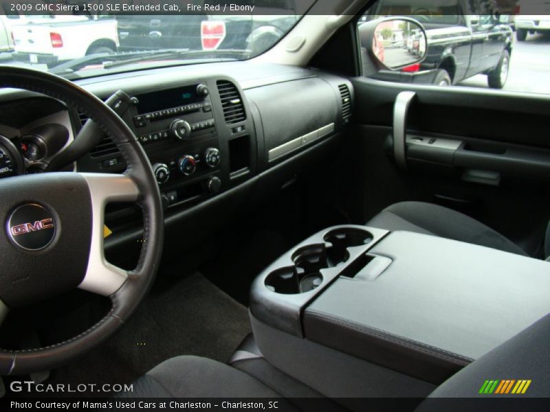Fire Red / Ebony 2009 GMC Sierra 1500 SLE Extended Cab