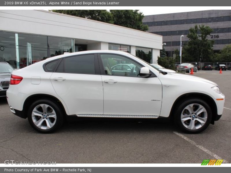  2009 X6 xDrive35i Alpine White