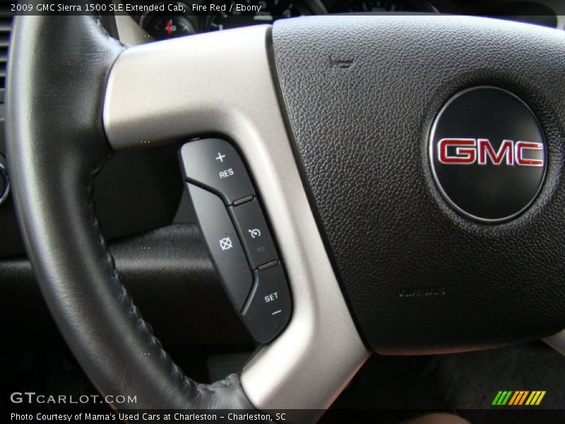 Controls of 2009 Sierra 1500 SLE Extended Cab