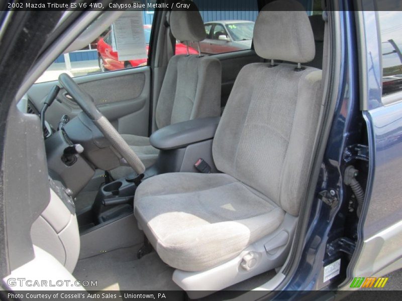  2002 Tribute ES V6 4WD Gray Interior