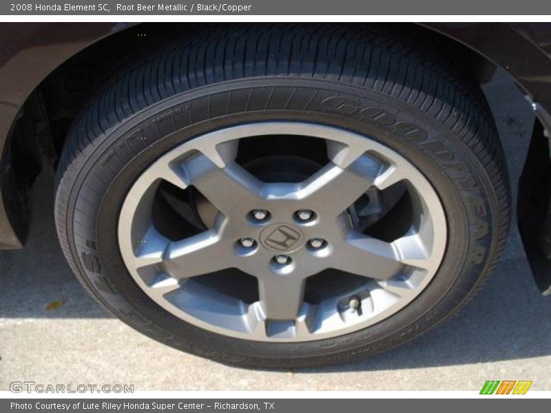 Root Beer Metallic / Black/Copper 2008 Honda Element SC