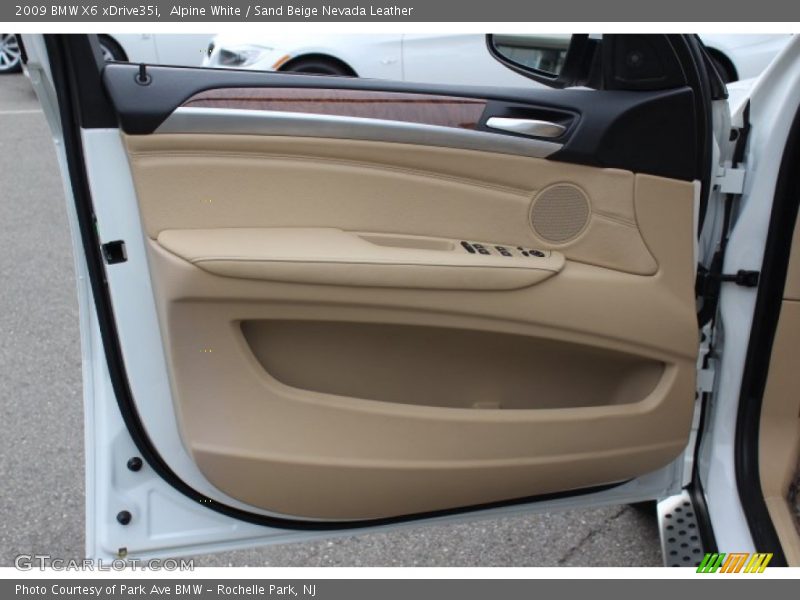 Door Panel of 2009 X6 xDrive35i