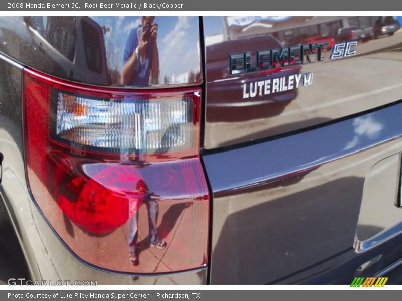 Root Beer Metallic / Black/Copper 2008 Honda Element SC