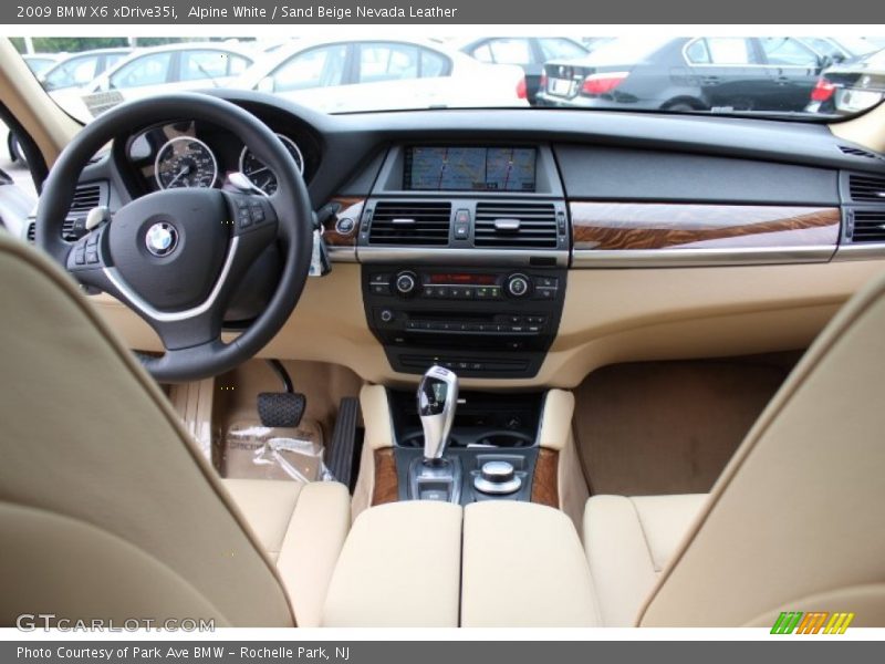 Dashboard of 2009 X6 xDrive35i
